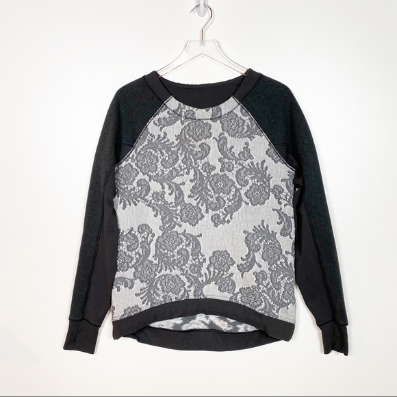lululemon athletica Tops - Lululemon Fleet Street Pullover 10 Black/Soot